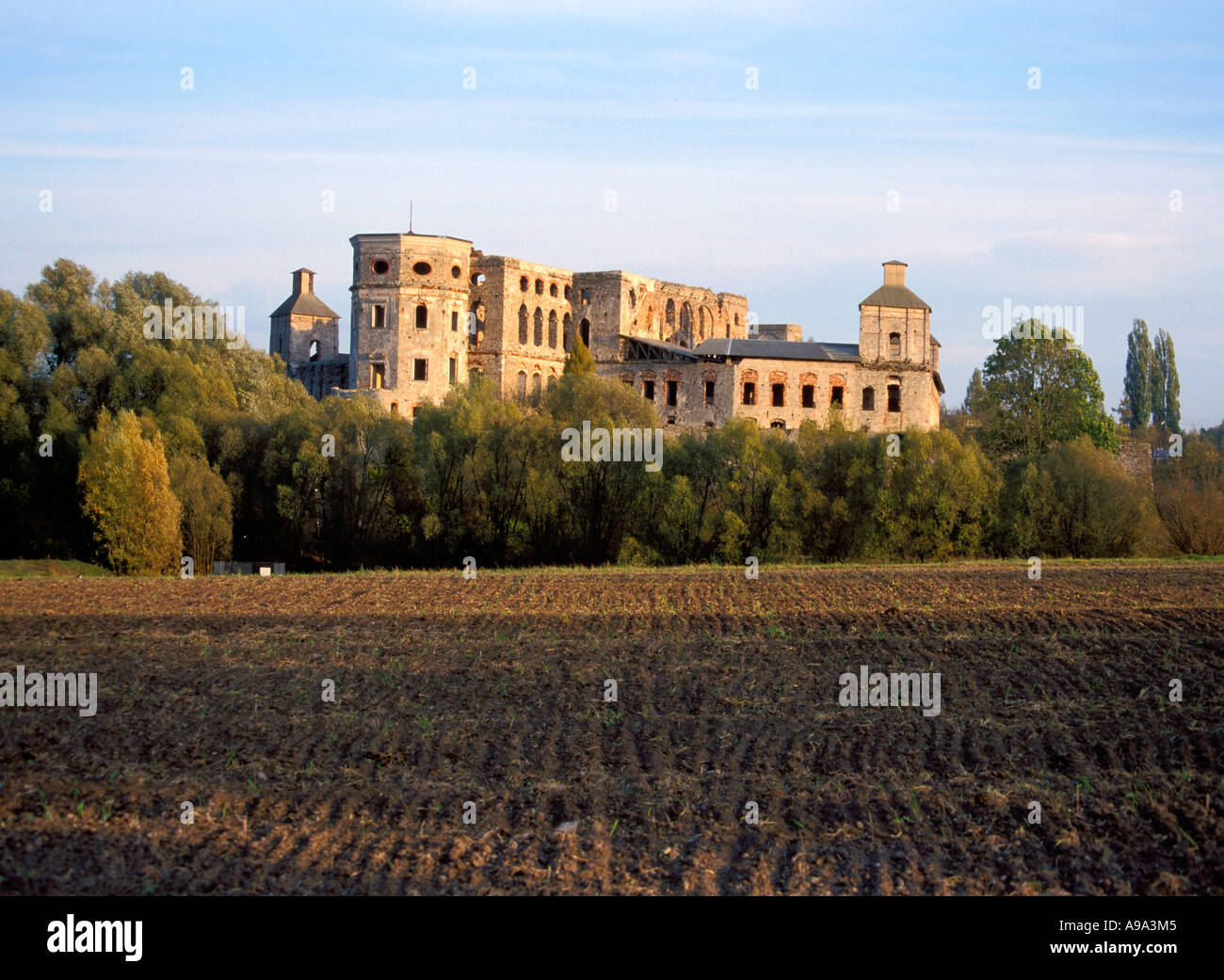 Castle Krzyztopor of Poland Stock Photo