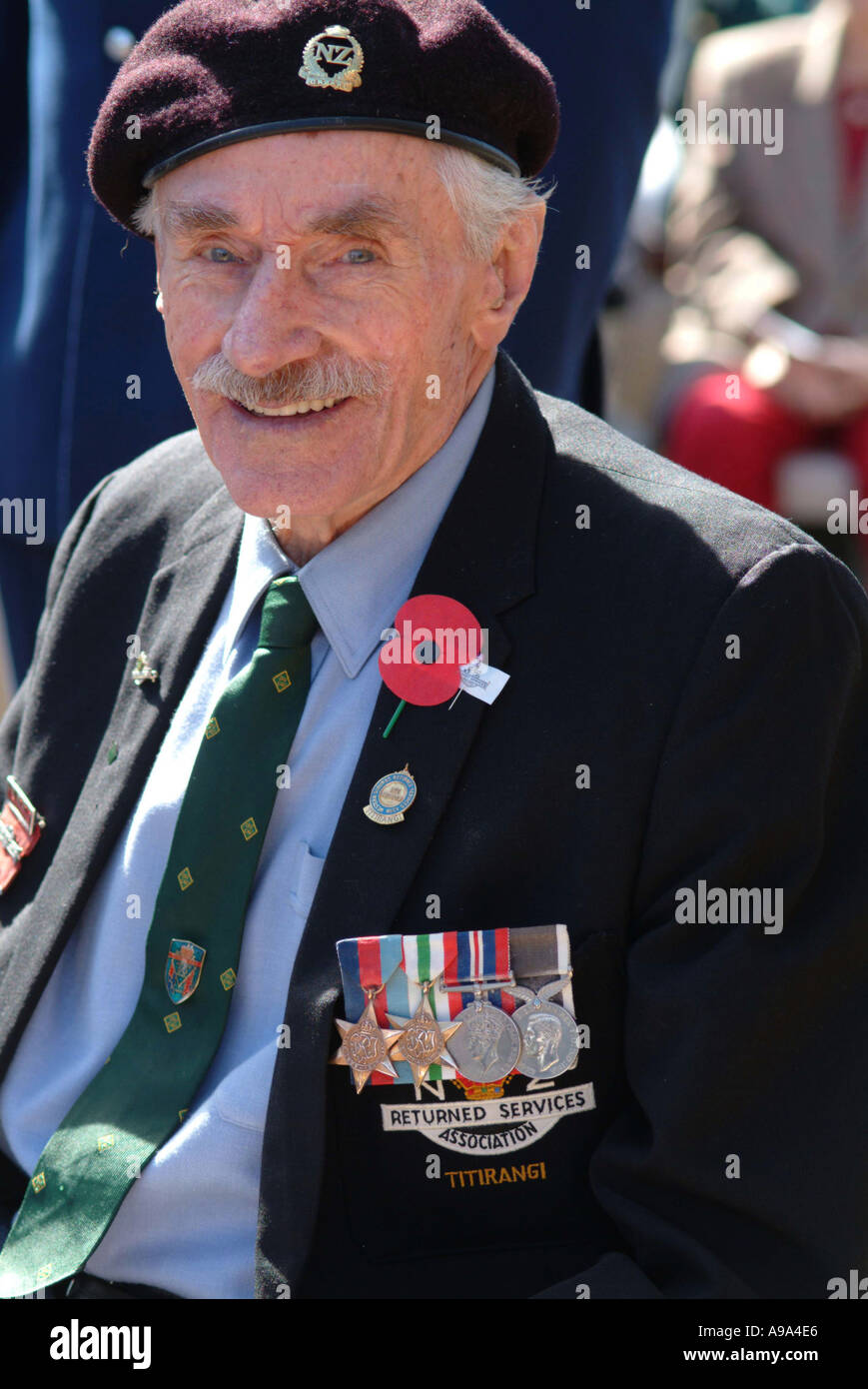 World War 2 Veteran Corporal Norman Hewitt Stock Photo - Alamy