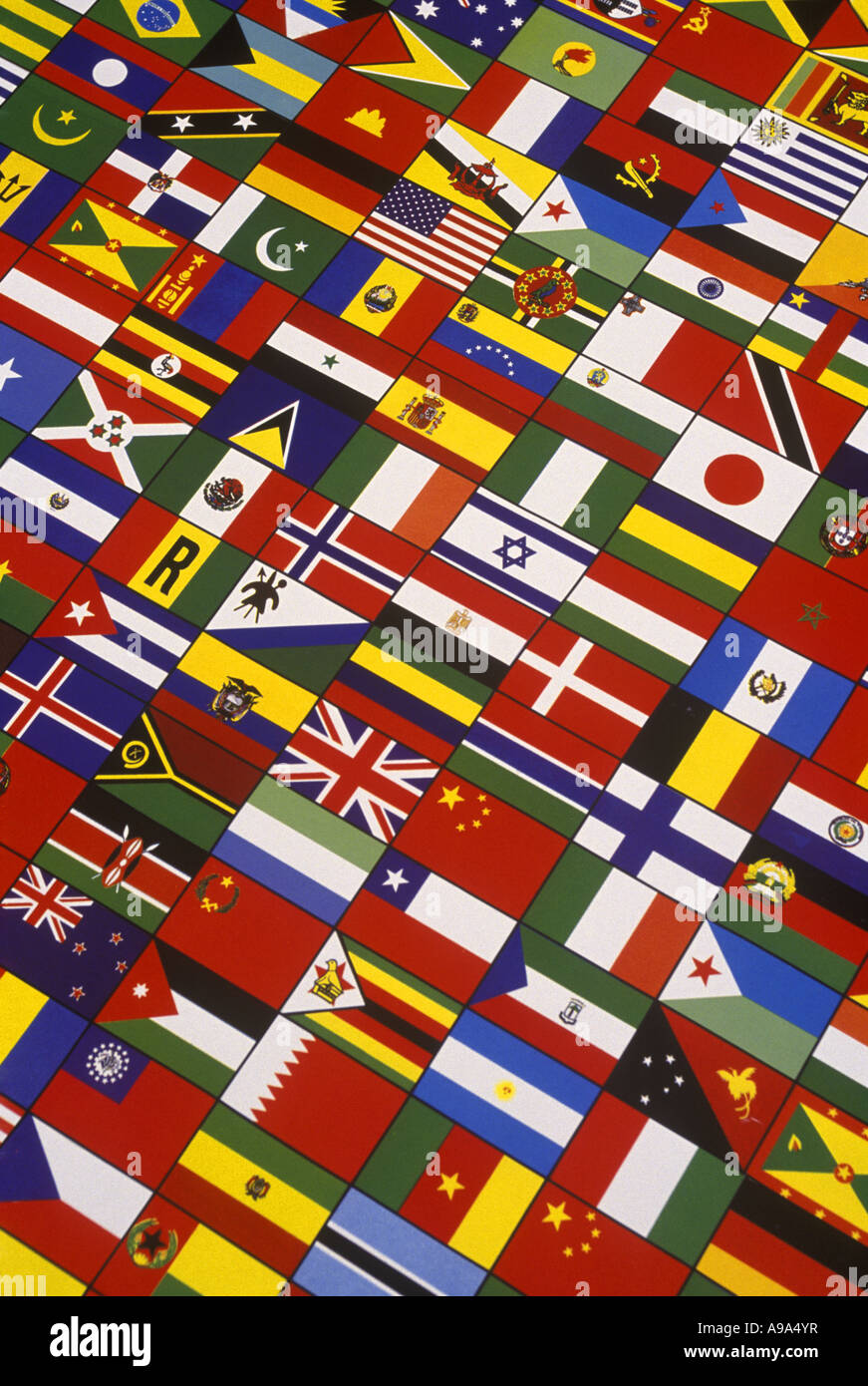 World flags background hi-res stock photography and images - Alamy