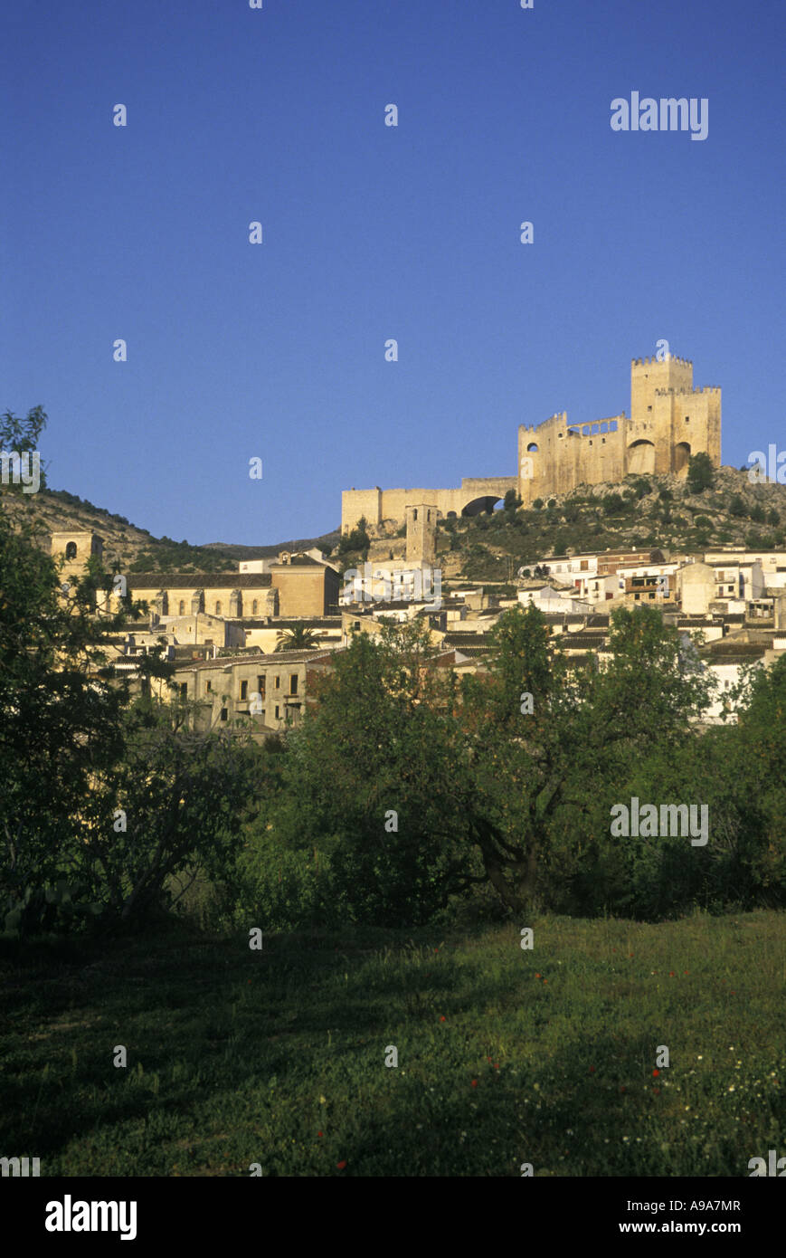 CASTLE OF DON PEDRO VELEZ BLANCO ALMERIA SPAIN Stock Photo