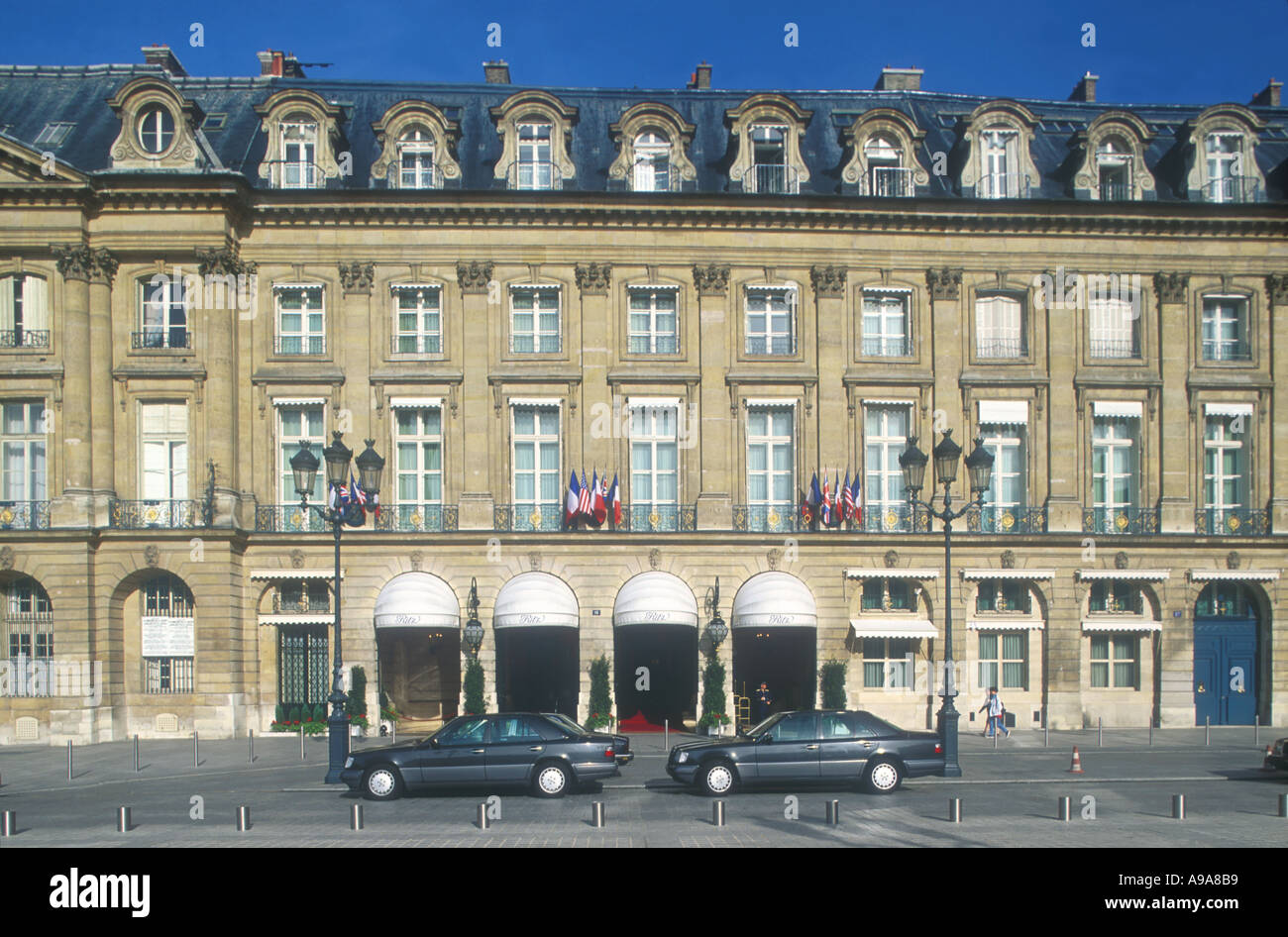 Ritz Hotel on Place Vendome in Paris Editorial Stock Image - Image of place,  outdoor: 8974639