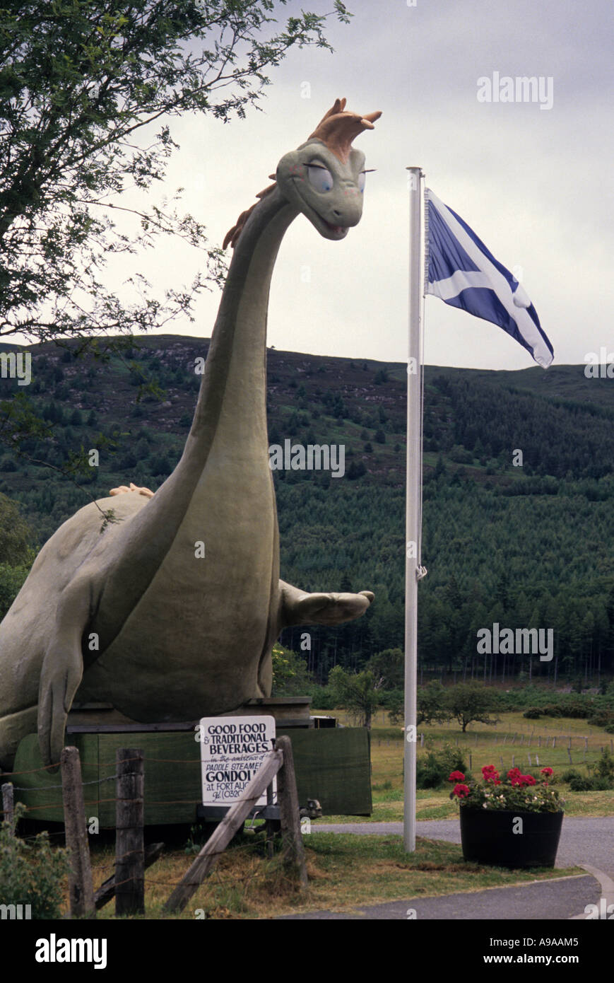 Nessie Loch Ness monster legend Scotland Stock Photo: 7030212 - Alamy