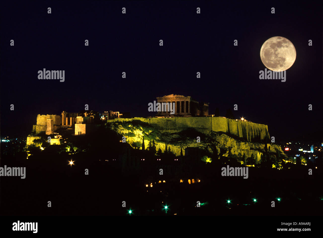 PARTHENON ACROPOLIS ATHENS GREECE Stock Photo - Alamy