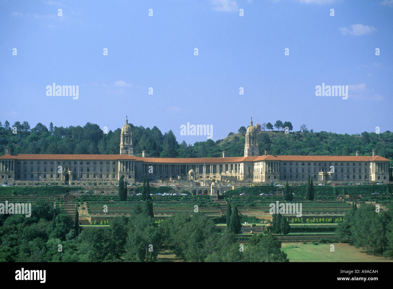 UNION BUILDINGS  (©HERBERT BAKER 1909) PRETORIA GAUTENG WITWATERSRAND TRANSVAAL SOUTH AFRICA Stock Photo