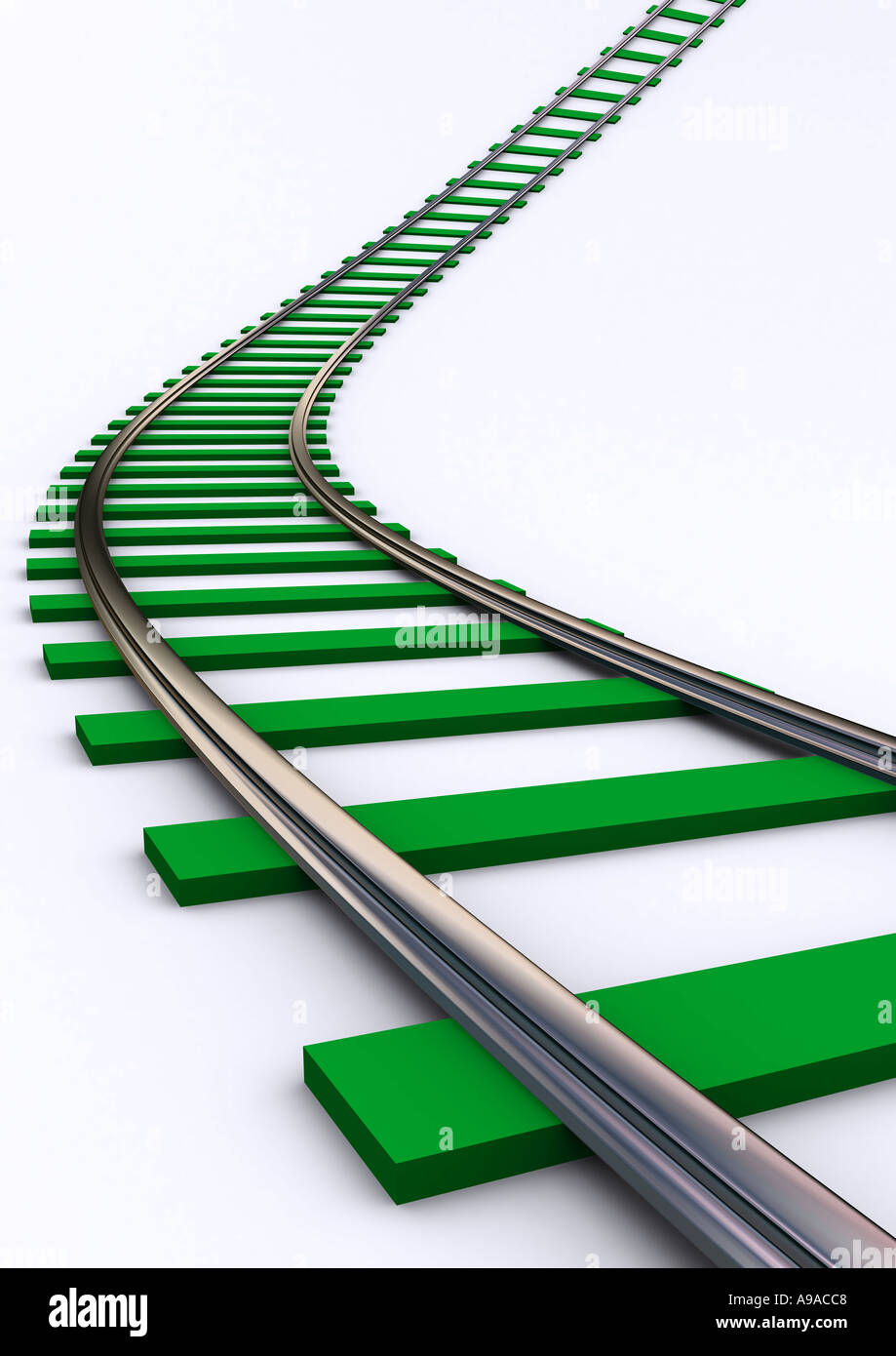 Train track illustration hires stock photography and images Alamy