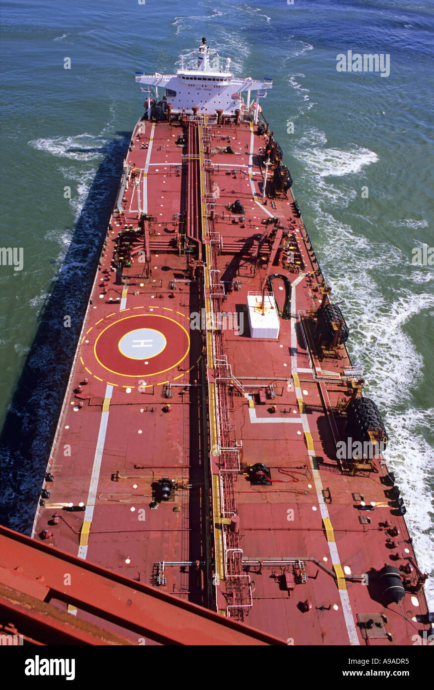 "Oil ^tanker, leaving "San Francisco bay", California Stock Photo Alamy