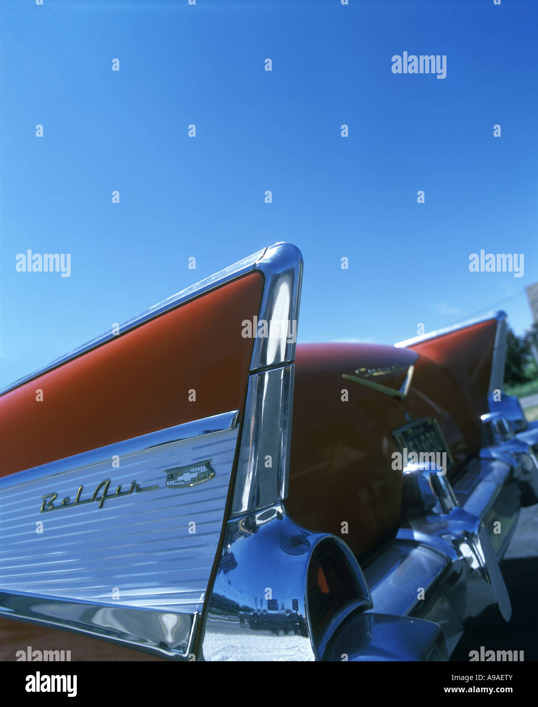 1957 CHEVROLET BELAIR CONVERTIBLE AUTOMOBILE (©GENERAL MOTORS