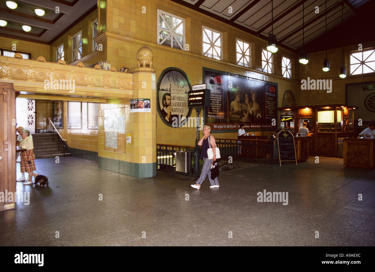 Germany Berlin Metro Wittenberg Platz Stock Photo Alamy