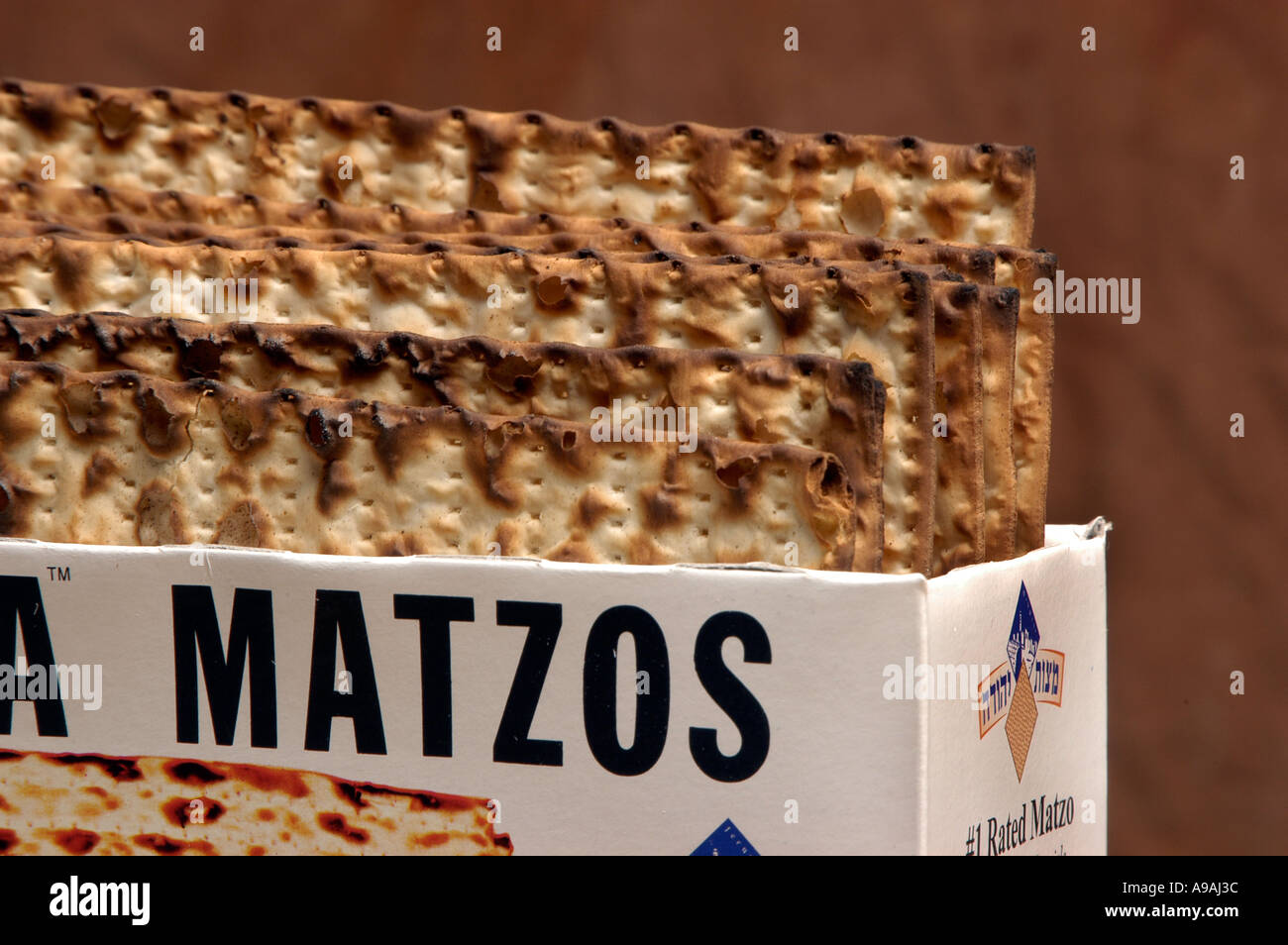 Sheets of matzoh Stock Photo Alamy