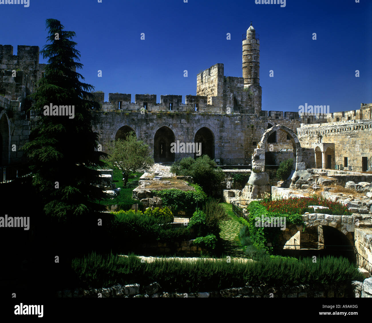 Tower david museum history jerusalem hires stock photography and