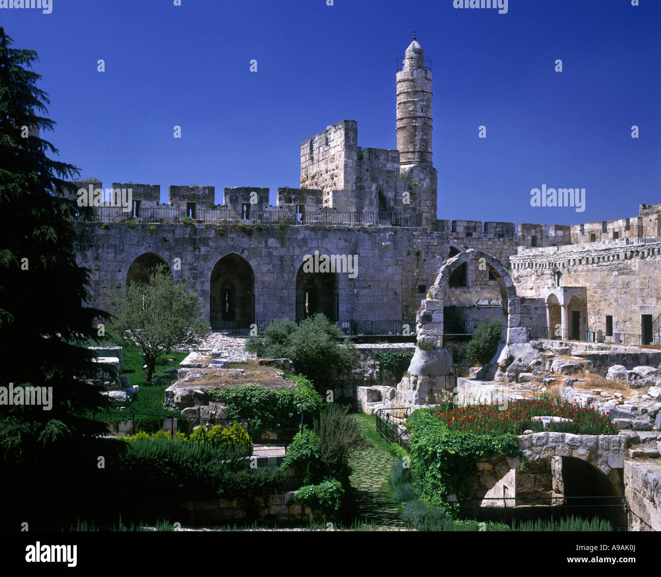 Tower david museum history jerusalem hires stock photography and
