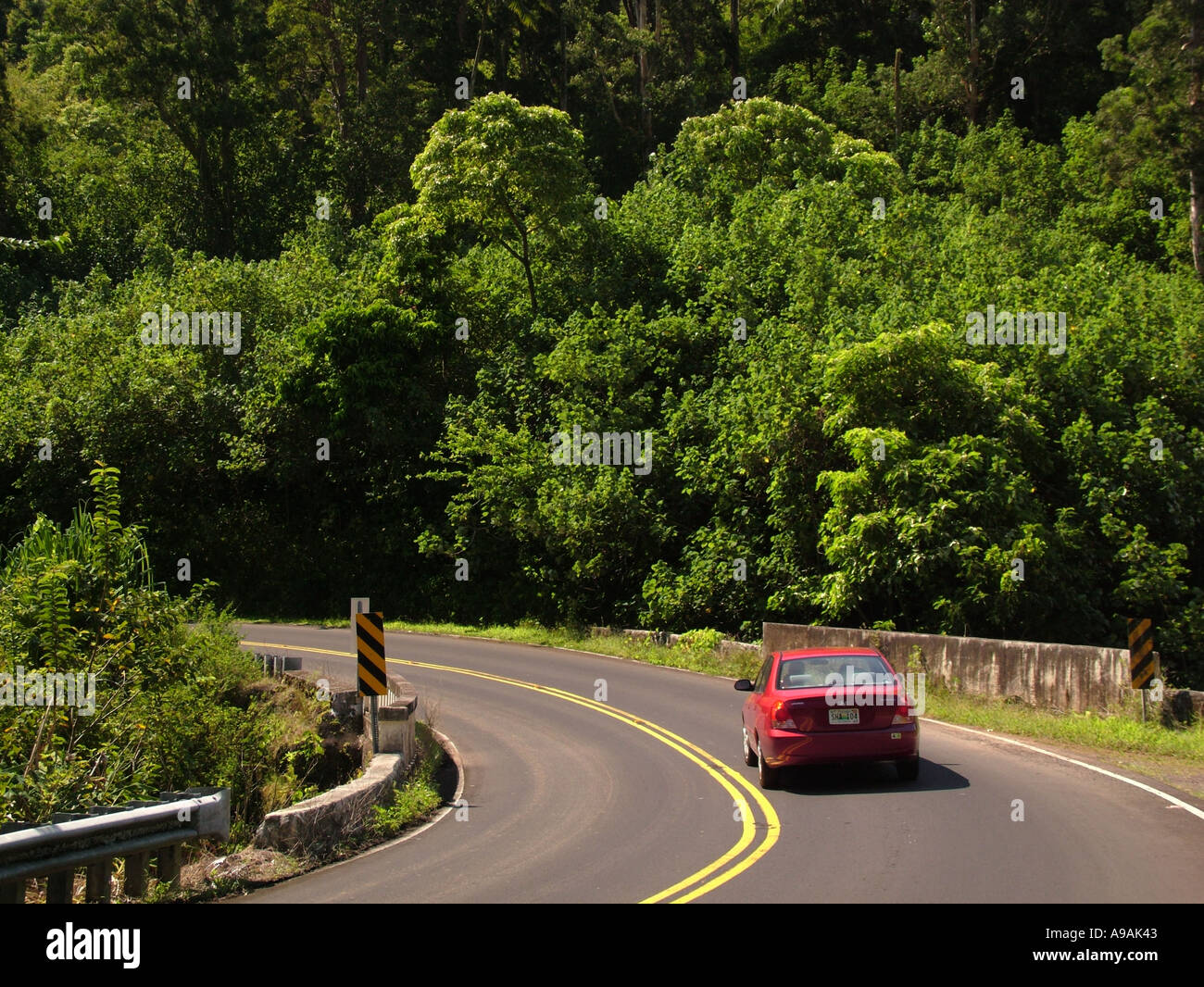 Hawaii belt road hires stock photography and images Alamy