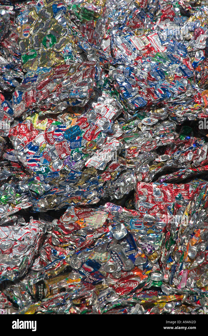 Pile Crushed Cans Stock Photos & Pile Crushed Cans Stock Images Alamy