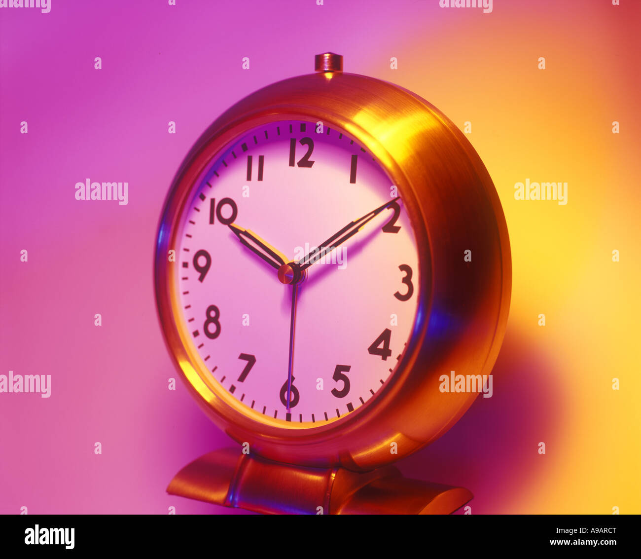 OLD FASHIONED ALARM CLOCK Stock Photo Alamy