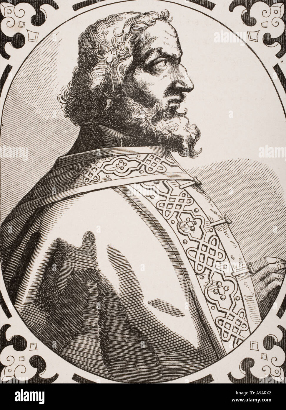 Charlemagne, aka Charles the Great and Charles I, 748 –814 King of the ...