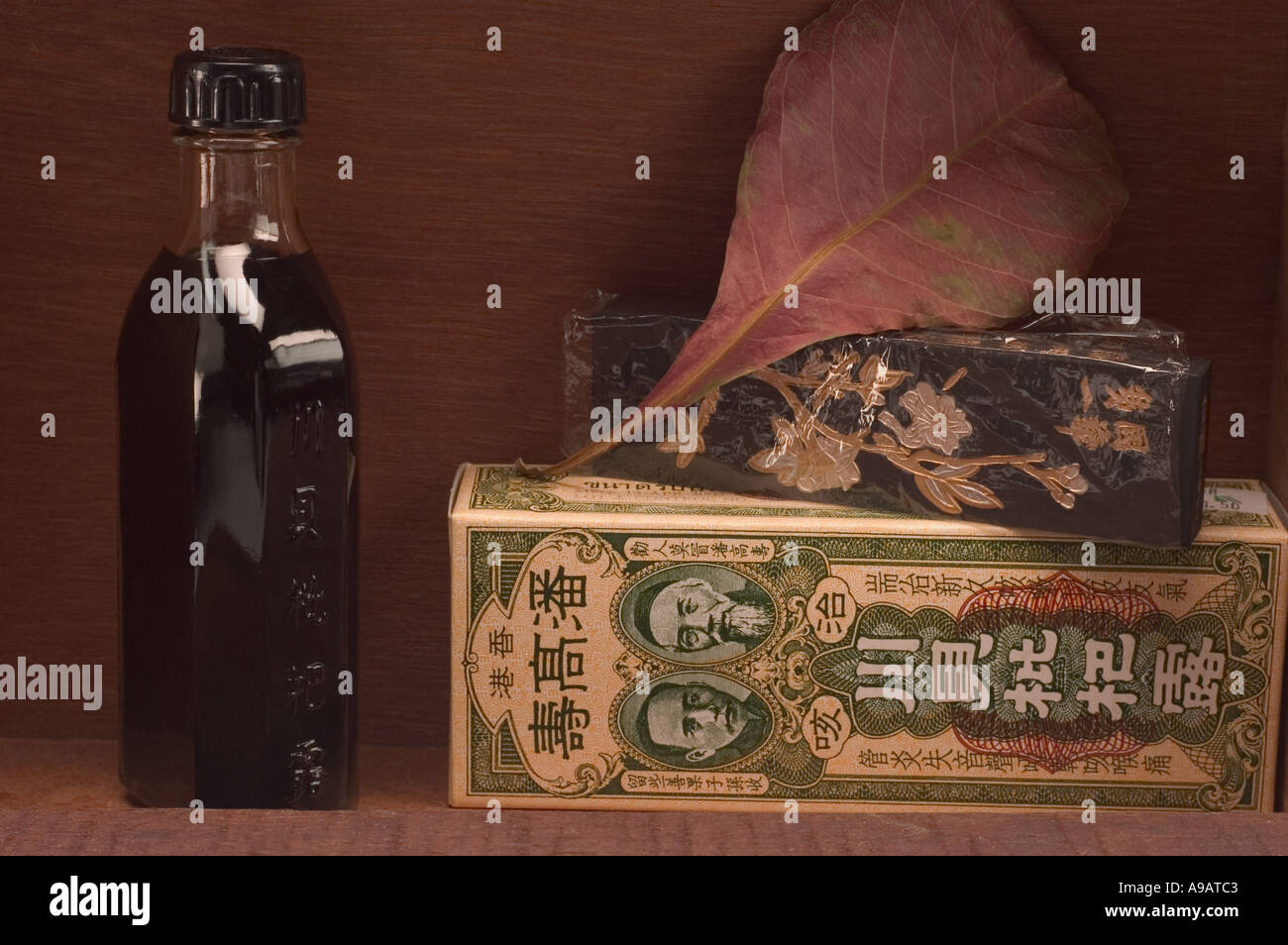 Chinese cough medicine Stock Photo Alamy