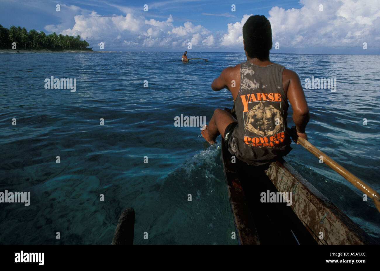 Micronesia outrigger hires stock photography and images Alamy