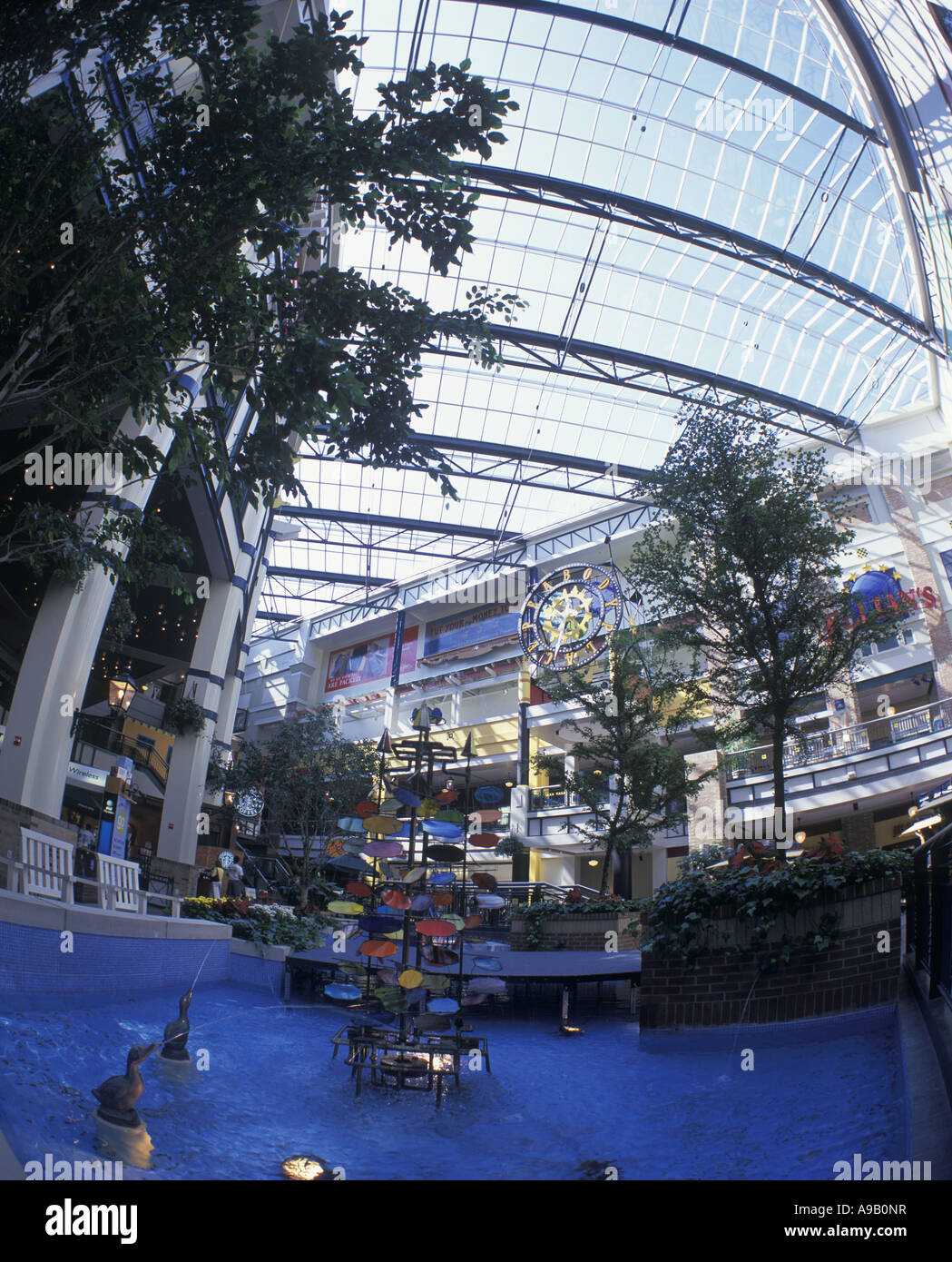 PEABODY SHOPPING MALL MEMPHIS TENNESSEE USA Stock Photo Alamy