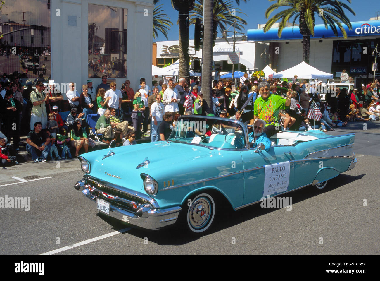 hermosa beach pier and st patricks day