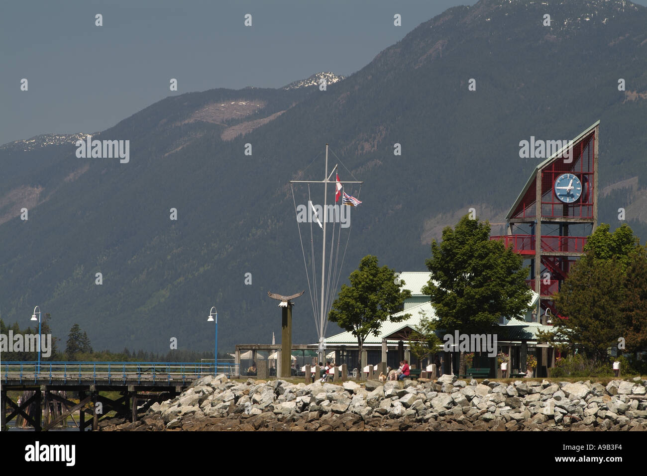 The Alberni Harbour Quay Waterfront shops galleries and eateries Port