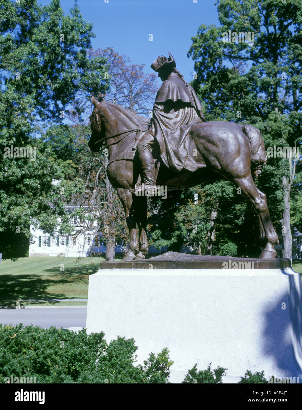 WASHINGTON EQUESTRIAN STATUE HEADQUARTERS MORRISTOWN NEW JERSEY