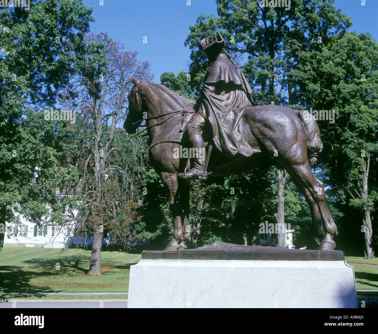 WASHINGTON EQUESTRIAN STATUE HEADQUARTERS MORRISTOWN NEW JERSEY