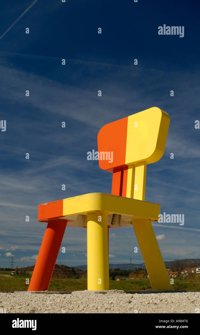 Giant chair Stock Photo