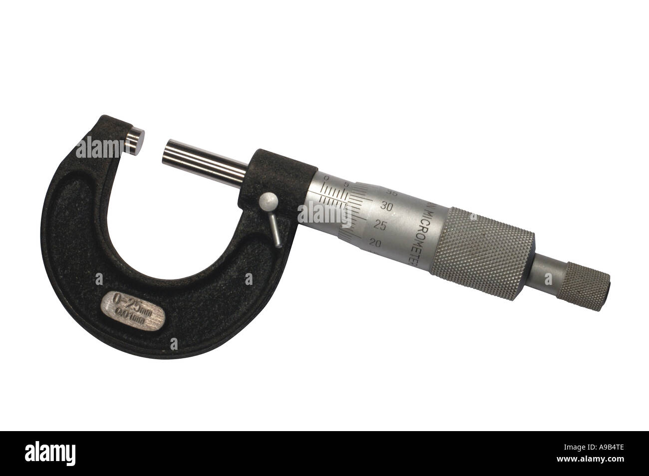 Micrometer (with clipping path Stock Photo Alamy