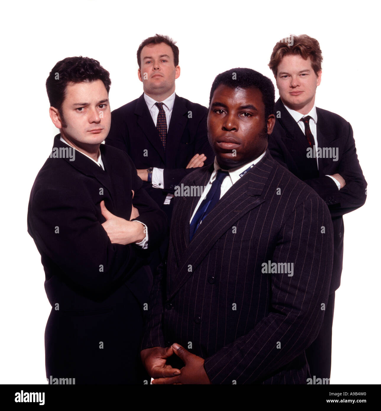Four men hi-res stock photography and images - Alamy