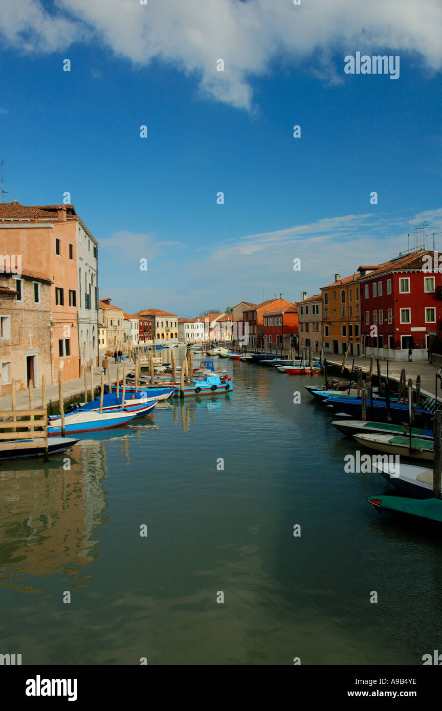 Empty canal moorings hi-res stock photography and images - Alamy