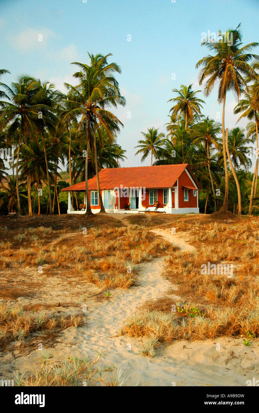 The Bakery Beach House,Elsewhere,Mandrem Beach,Goa,India,Asia Stock Photo -  Alamy