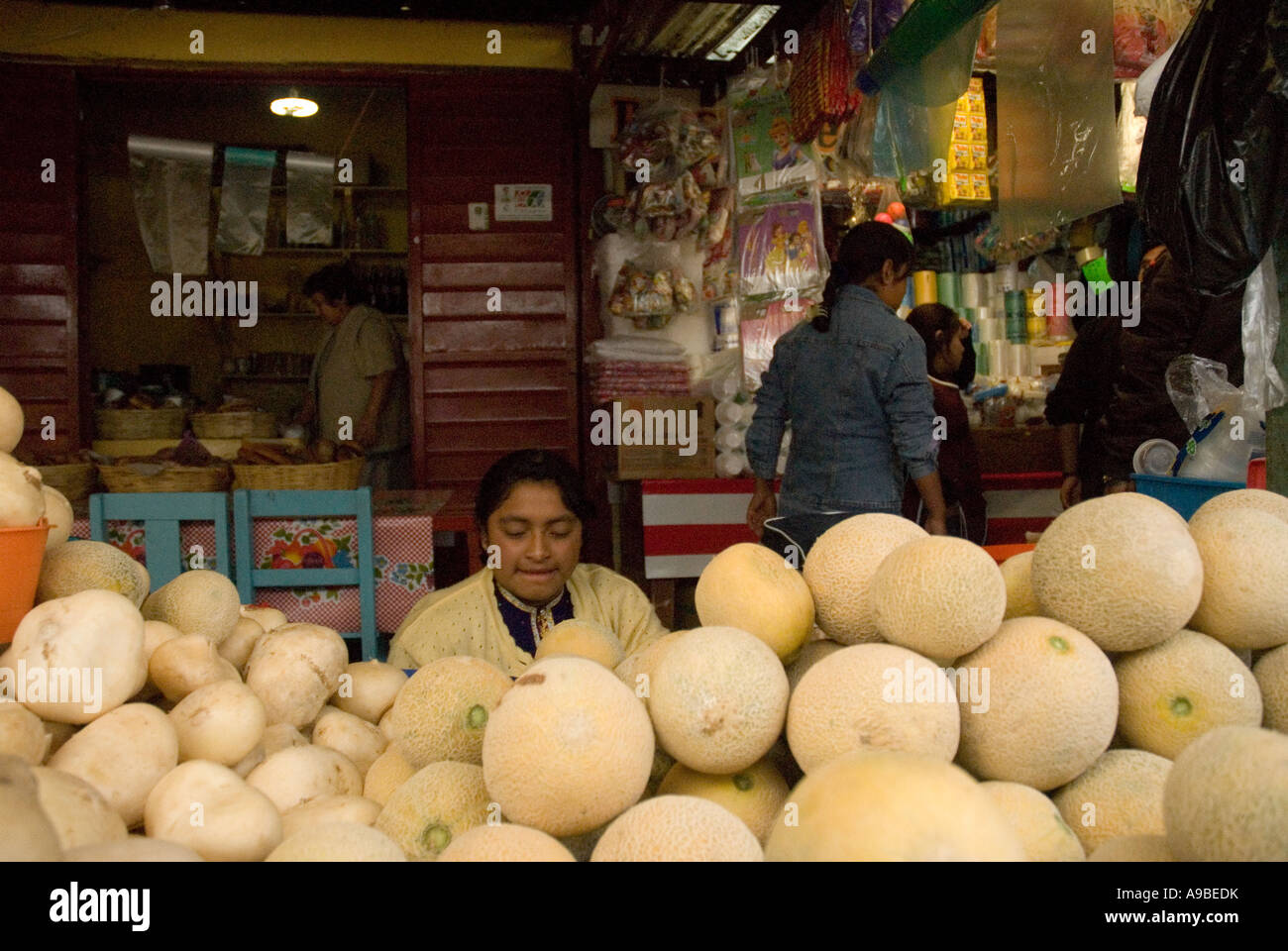 indigenous-woman-sit-behind-melons-in-the-market-of-san-cristobal-de
