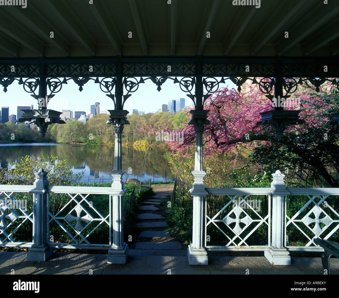 LADIES PAVILION CENTRAL PARK WEST MANHATTAN NEW YORK CITY USA Stock