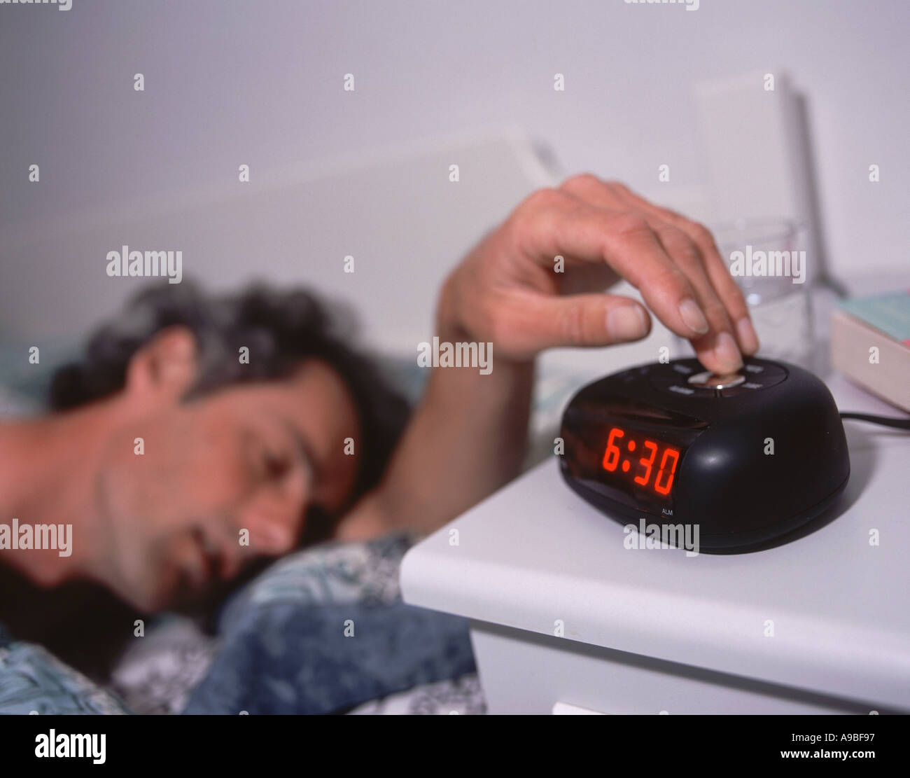 Morning wake up alarm Stock Photo Alamy