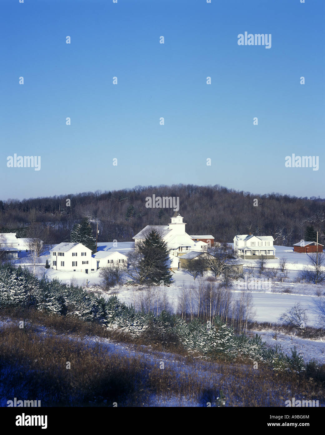 KNOX VILLAGE JEFFERSON COUNTY WESTERN PENNSYLVANIA USA Stock Photo Alamy