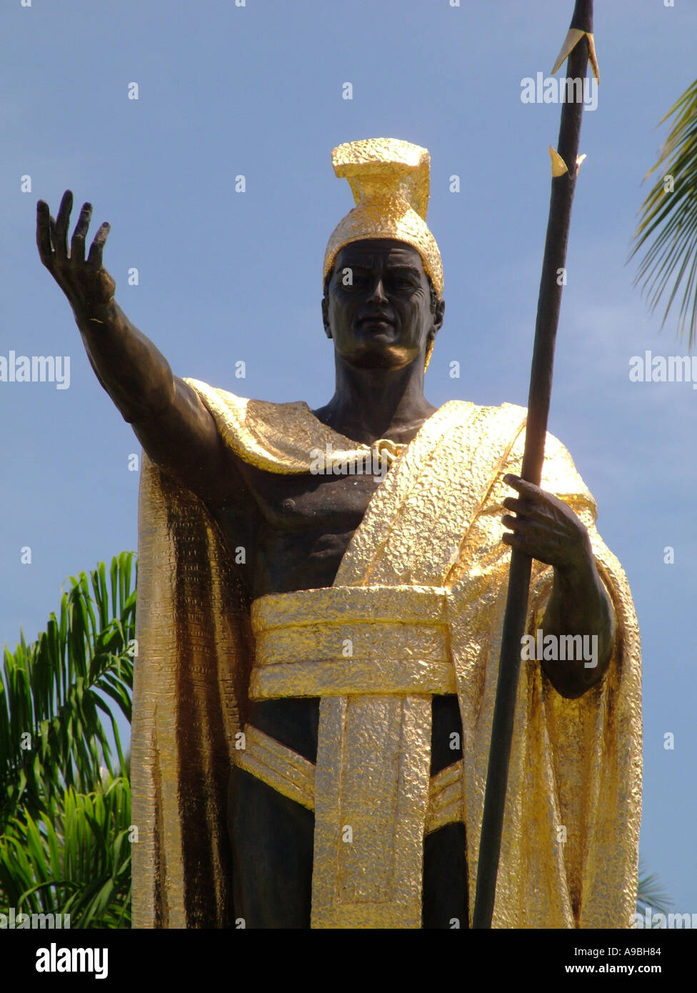 Hilo hawaii statue kamehameha hi-res stock photography and images - Alamy