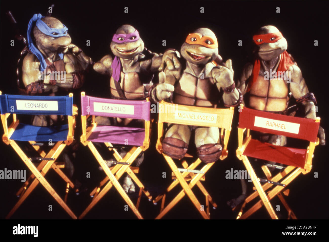 TEENAGE MUTANT NINJA TURTLES - 1990 Virgin/Golden Harvest film Stock Photo  - Alamy