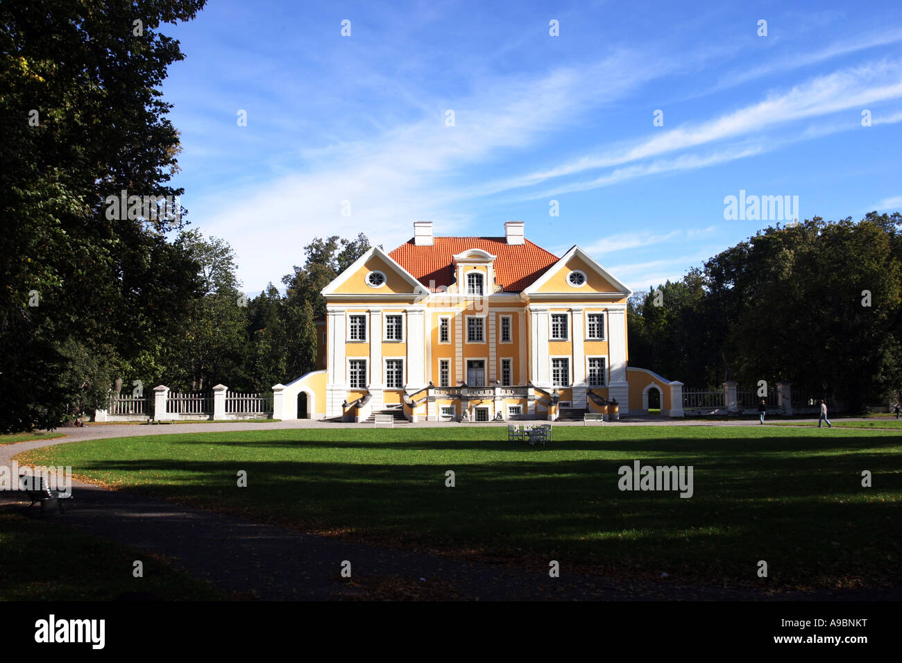 ESTONIA - the 18th century Palmse Manor in the Lahemaa National Park Stock Photo