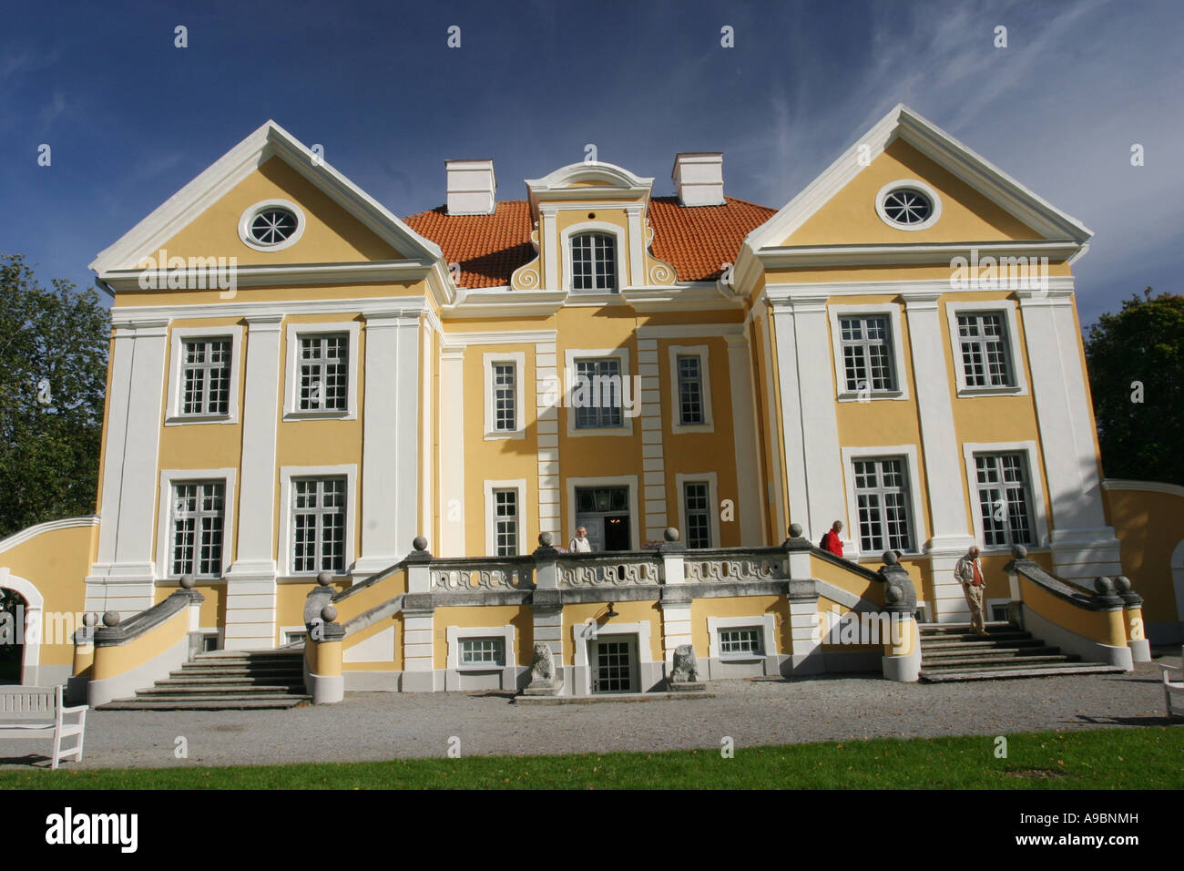 ESTONIA - the 18th century Palmse Manor in the Lahemaa National Park Stock Photo