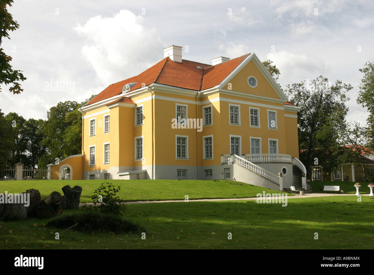 ESTONIA - the 18th century Palmse Manor (mois) in the Lahemaa National Park Stock Photo