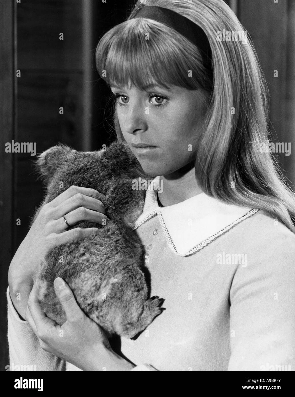 SKIPPY Australian TV series from 1966 with Liza Goddard as Clancy Merrick Stock Photo
