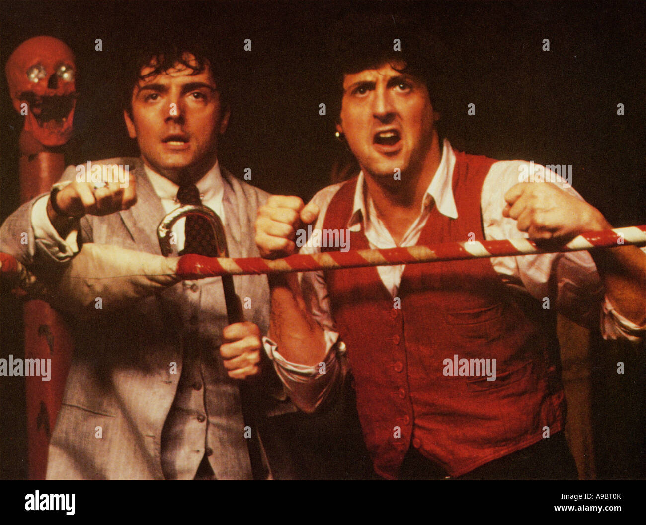 PARADISE ALLEY - 1978 Universal film with Sylvester Stallone at right Stock Photo