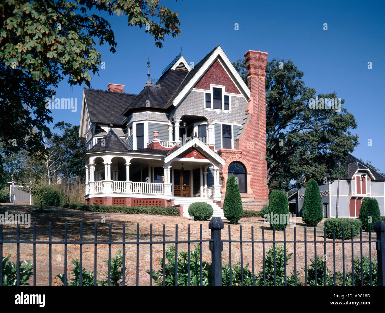 Jacksonville Oregon showing the Nunan House known as the catalogue