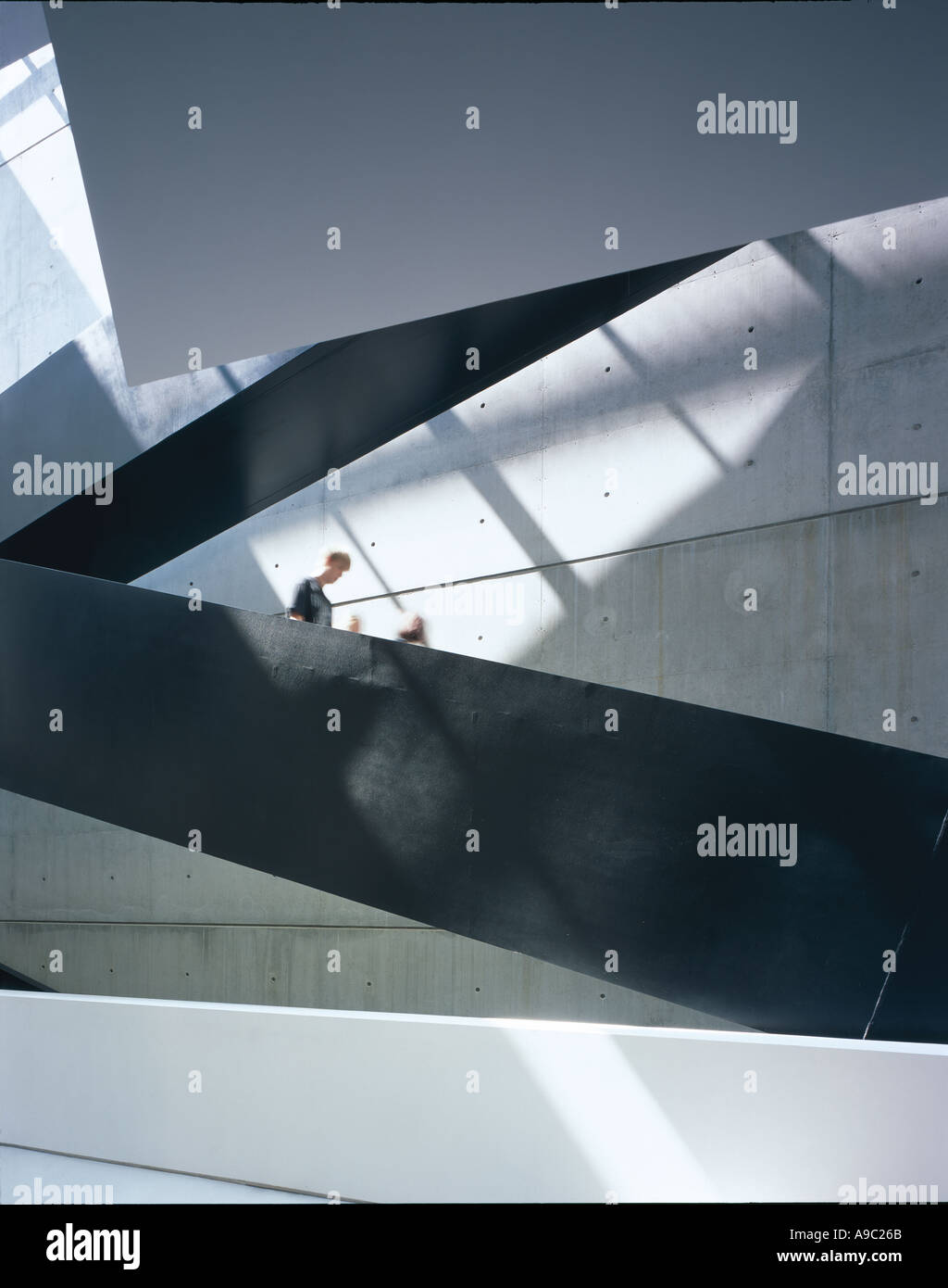 Cincinnati Contemporary Arts Center, Ohio, USA. Interior. Architect