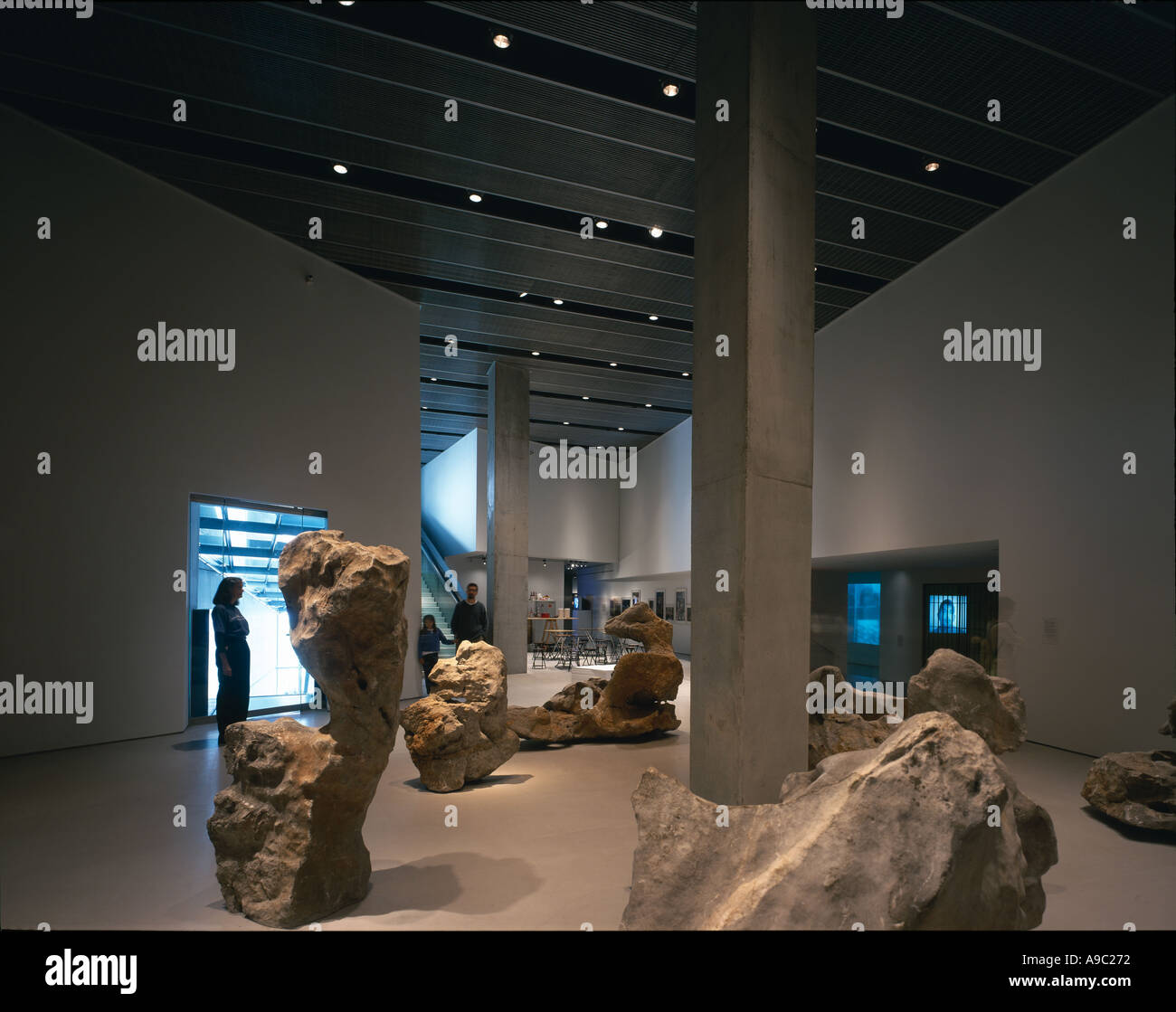 Cincinnati Contemporary Arts Center, Ohio, USA. - Interior. CONTAINS ...