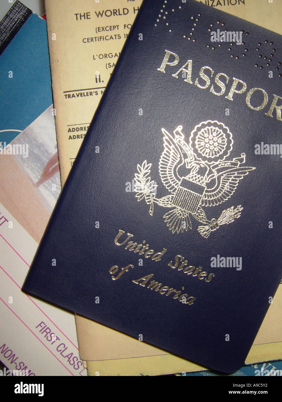 Passport identification papers hi-res stock photography and images - Alamy