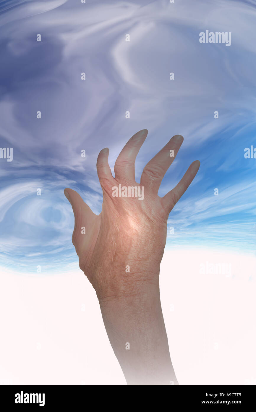 Vertical reach reaching clouds hi-res stock photography and images - Alamy