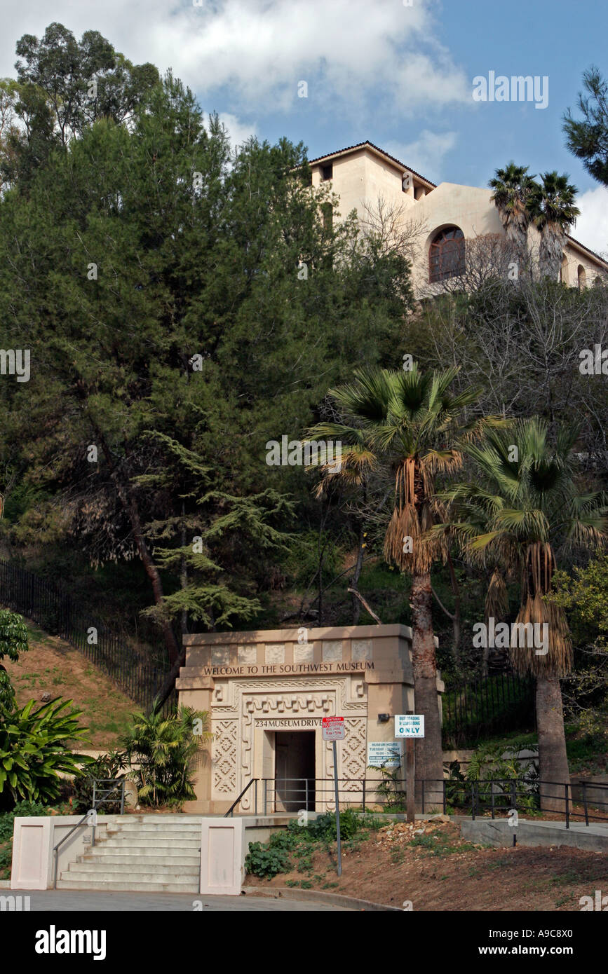 Southwest Museum of the American Indian Mt Washington Los Angeles California LA Stock Photo Alamy