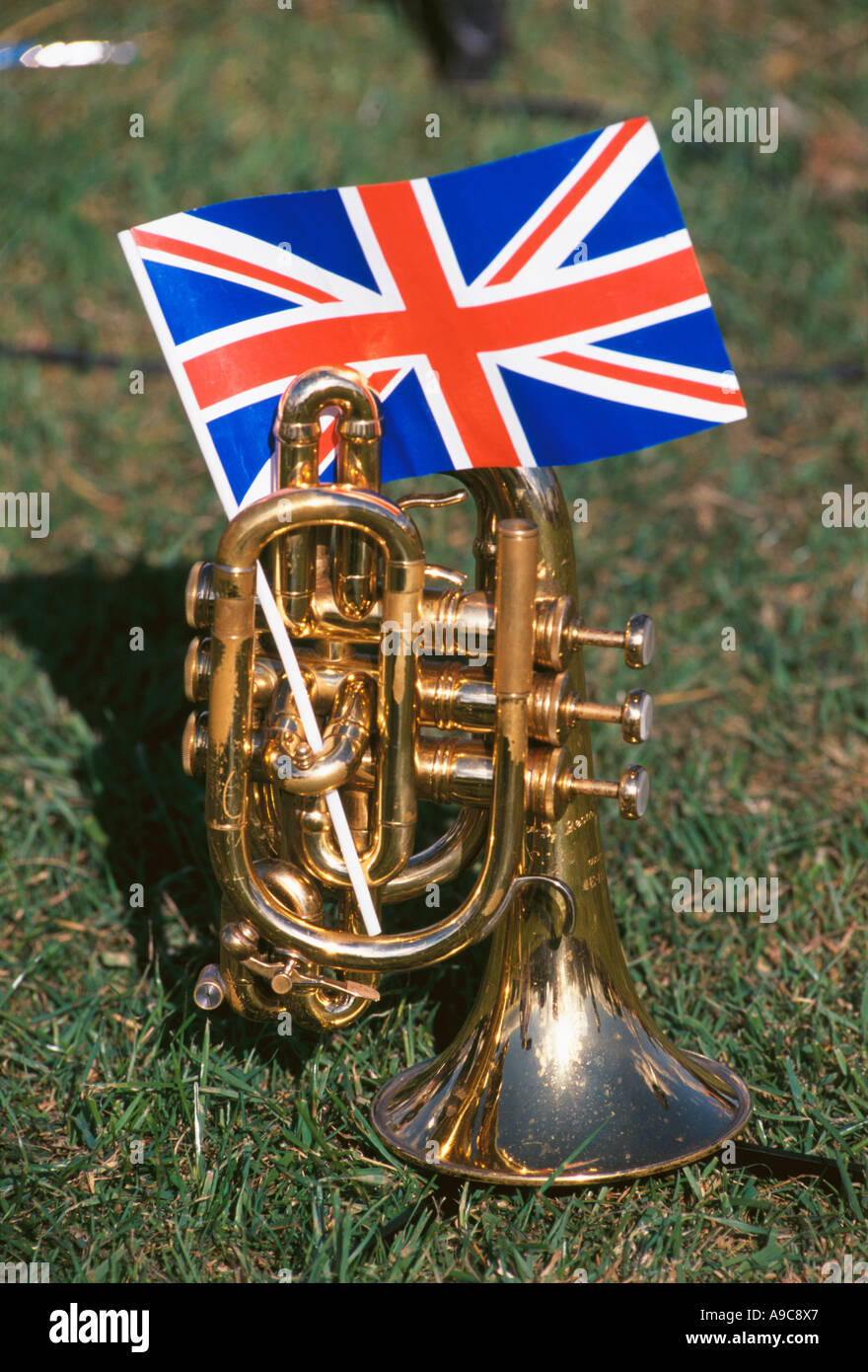 Flag trumpet hires stock photography and images Alamy
