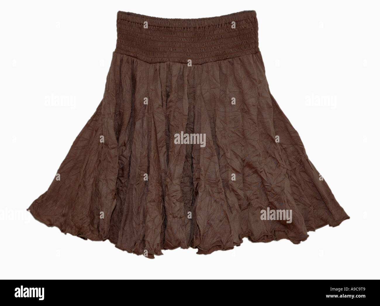 Girls Brown Skirt Stock Photo Alamy